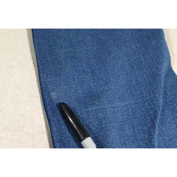 Levi's Men's 511 Slim Fit Stretch Jeans 34x32 Distressed Medium Blue Stretch - Picture 9 of 12